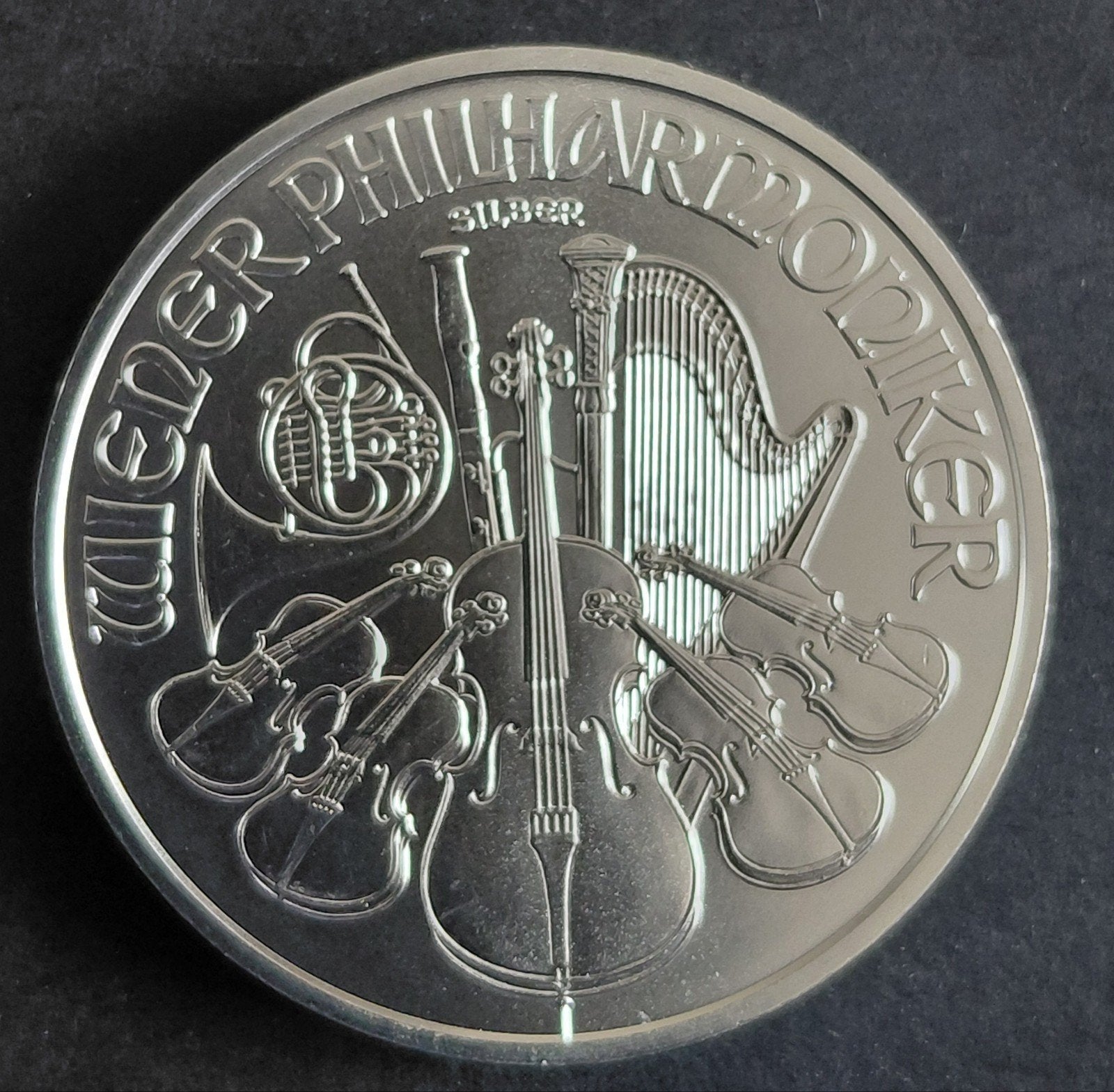 Oostenrijkse Wiener Philharmoniker 2026 1 oz 999 zilver, Postzegels en Munten, Verzenden, Zilver
