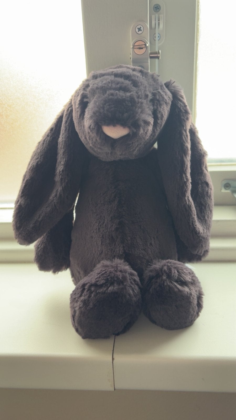 Jellycat inky bunny medium, Ophalen of Verzenden, Zo goed als nieuw, Konijn