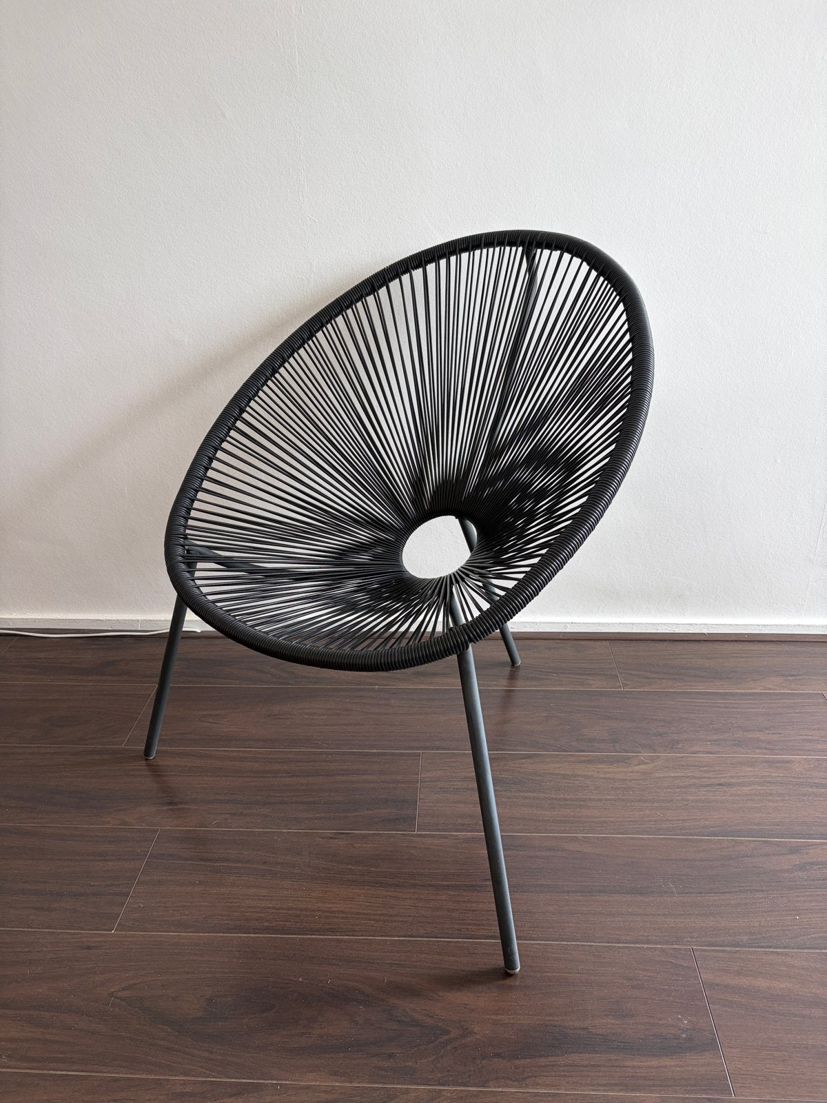Ronde draadstoel tuin, Tuin en Terras, Ophalen, Kunststof