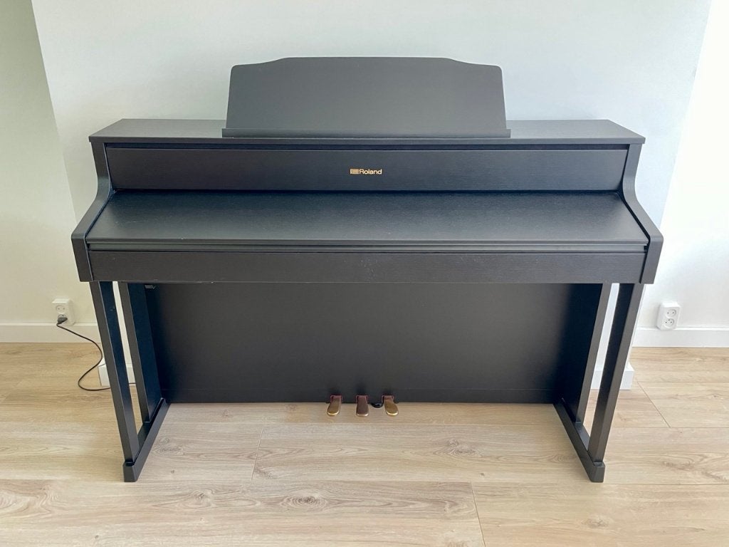 Roland HP605 digitale piano, Muziek en Instrumenten, Ophalen, Gebruikt, Zwart, Digitaal