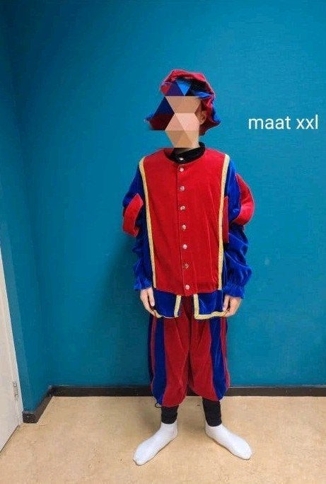 Pietenpak volwassen XXL, Diversen, Verzenden, Zo goed als nieuw