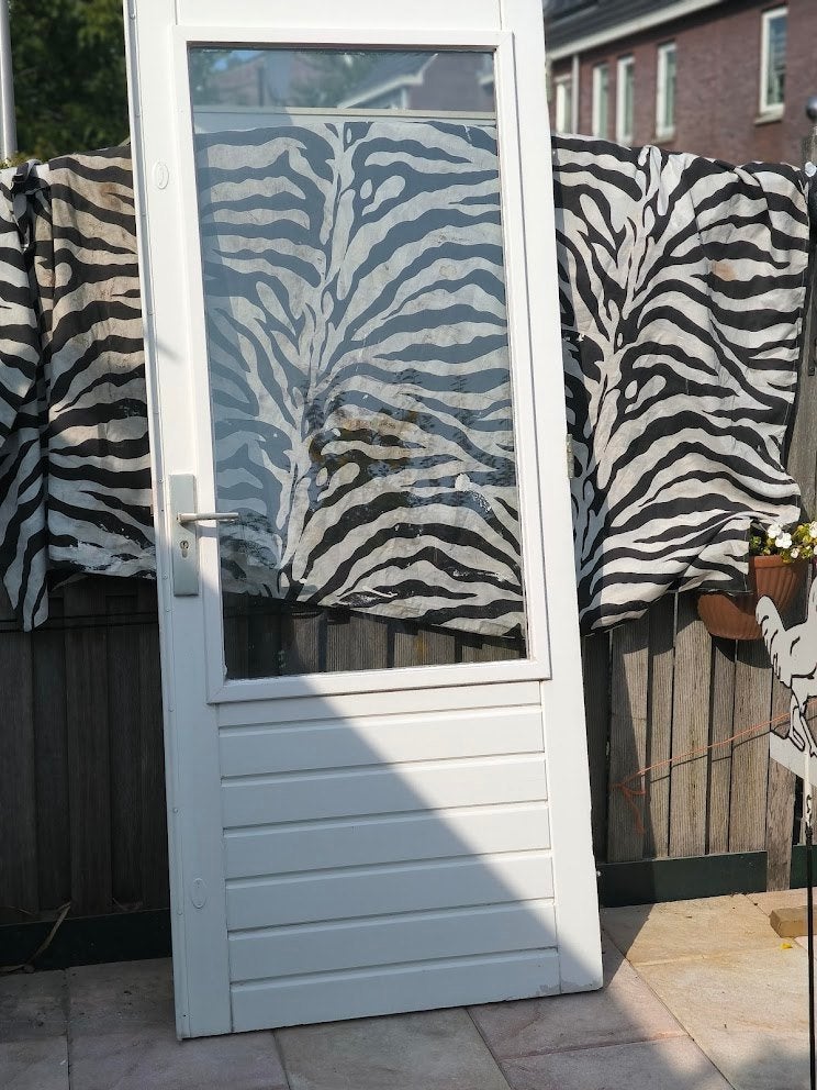 deuren, Ophalen, 80 tot 100 cm, 200 tot 215 cm, Glas