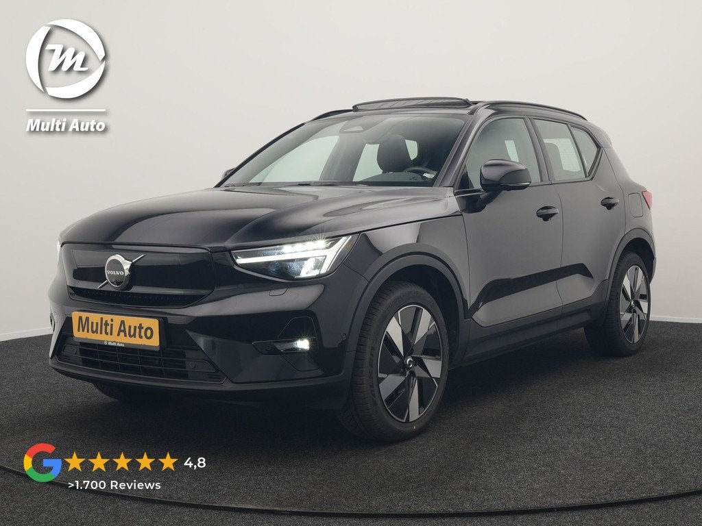 Volvo XC40 Single Motor Extended Range Ultimate 78 kWh 252pk, Automaat, Gebruikt, Zwart, 252 pk