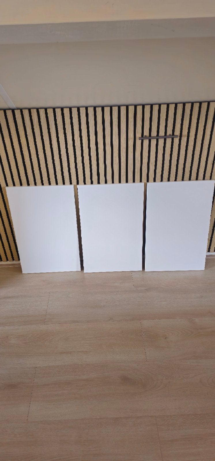 3x IKEA Besta Lappviken deurtjes wit 60x38 cm, Ophalen, Gebruikt