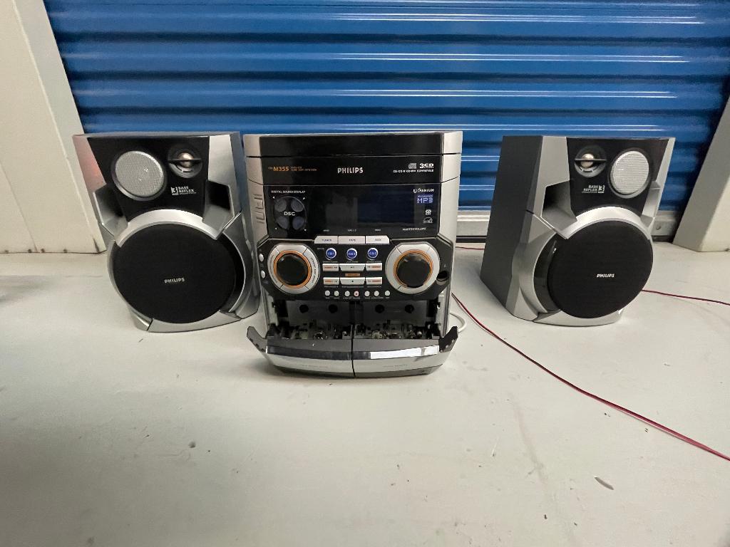 Philips stereo torentje vintage, Audio, Tv en Foto, Ophalen of Verzenden, Zo goed als nieuw, Cd-speler, Philips