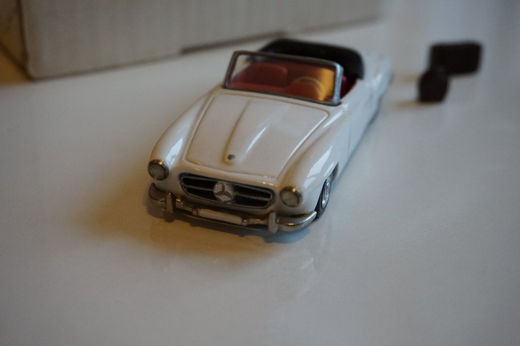 Mercedes W121 190SL met koffer set, Auto Drome 1/43, Ophalen of Verzenden, Zo goed als nieuw, Auto, Overige merken