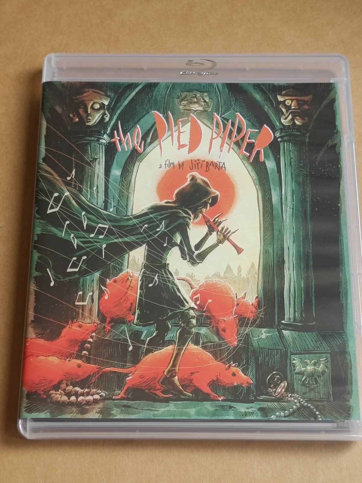 The Pied Piper (Krysar) - Jiri Barta Blu-ray, Ophalen of Verzenden, Zo goed als nieuw, Tekenfilms en Animatie