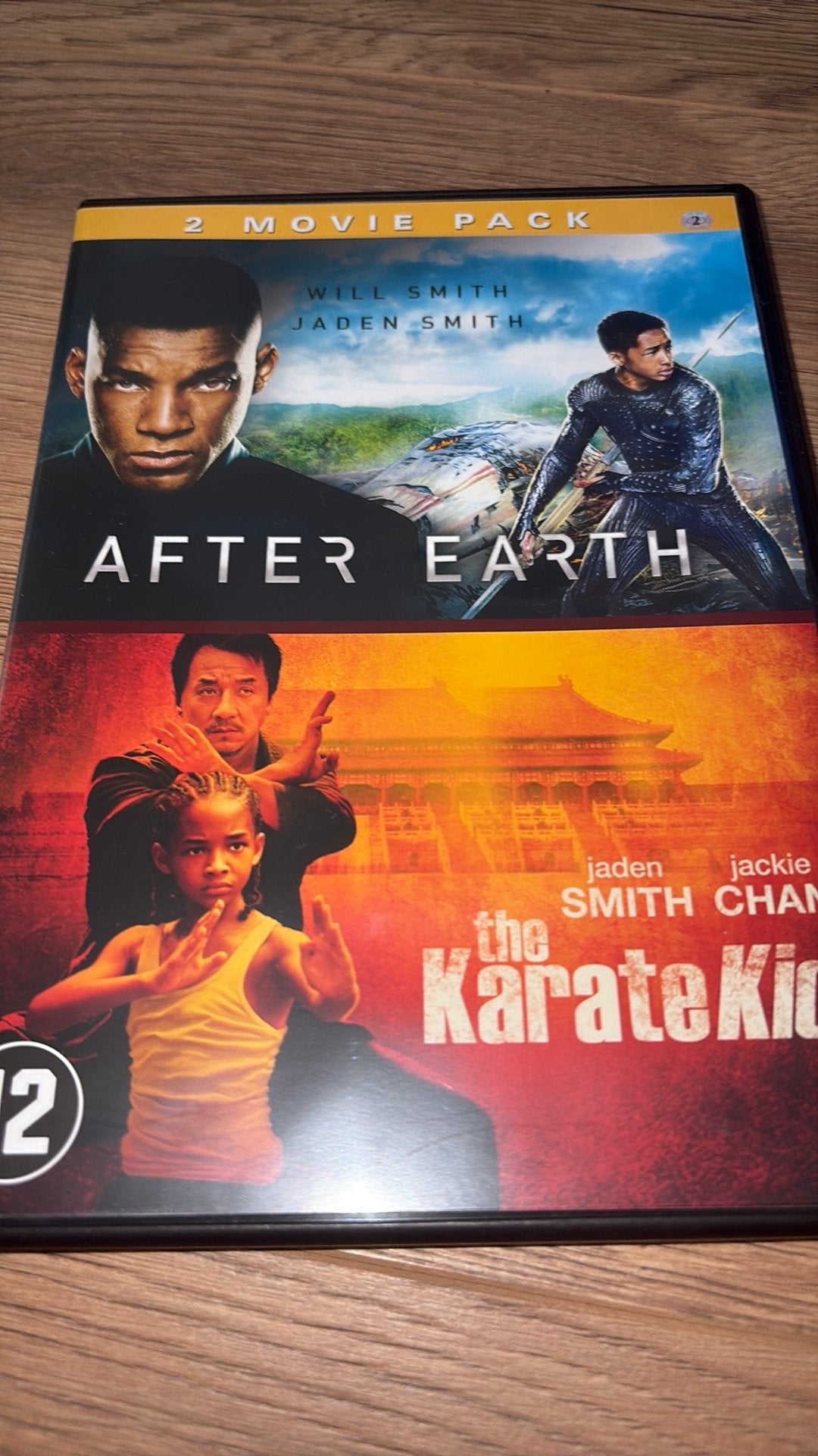 After Earth en Karate Kid met Jaden Smith en Jackie Chan., Ophalen of Verzenden, Zo goed als nieuw