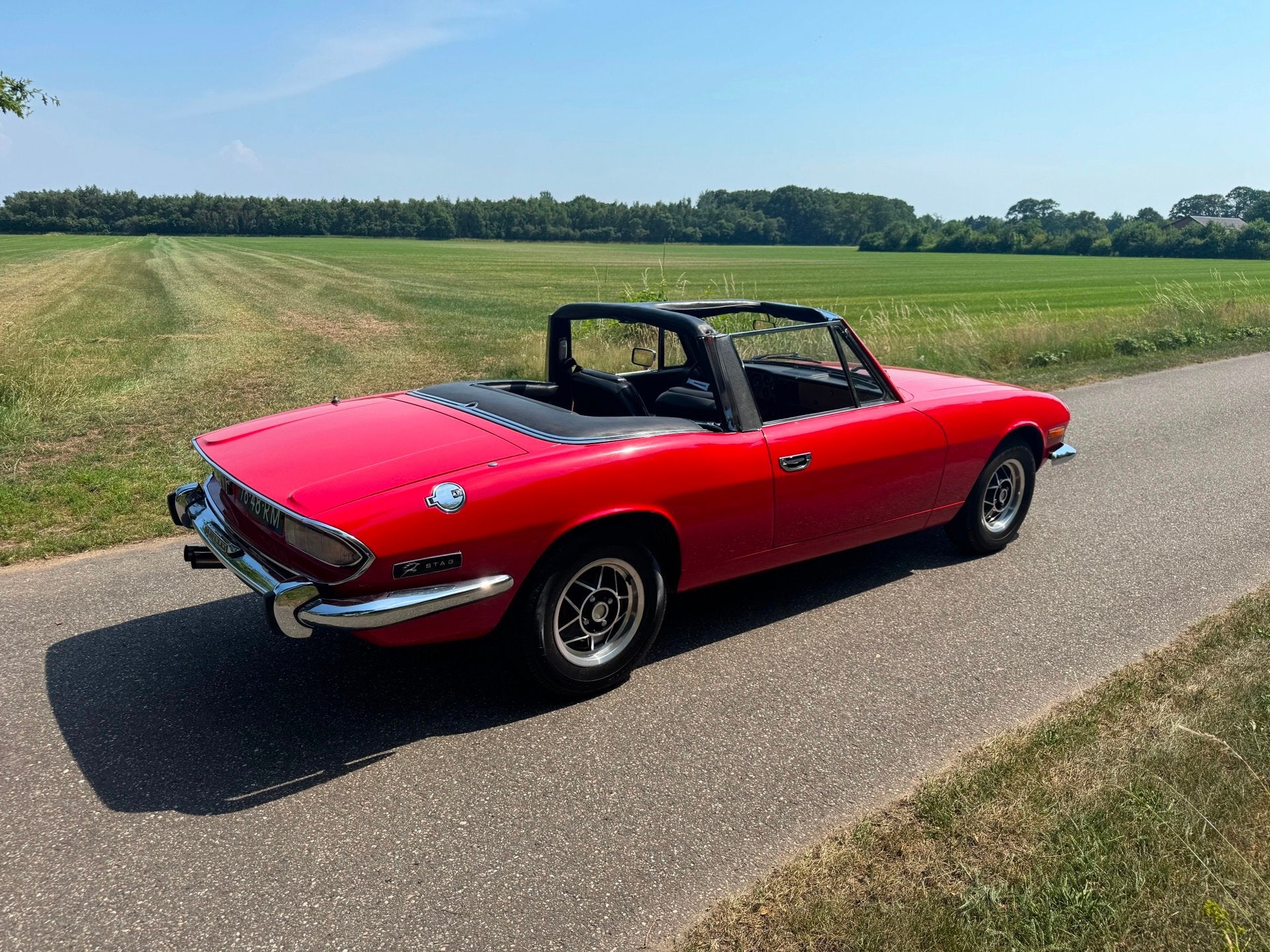 Triumph Stag MK II Convertible Automaat 3.5 V8 Origineel NL, foto 7