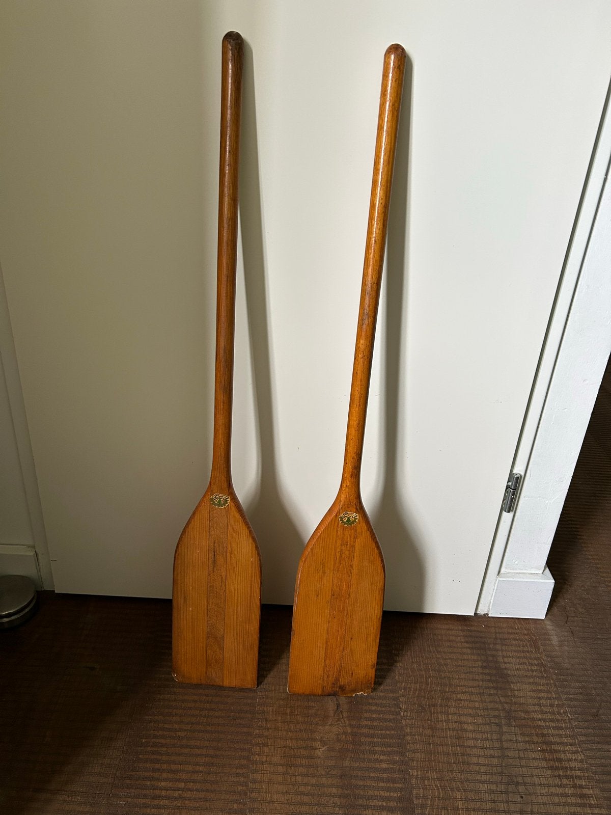 Houten roeispanen - Set van 2, Ophalen, Gebruikt