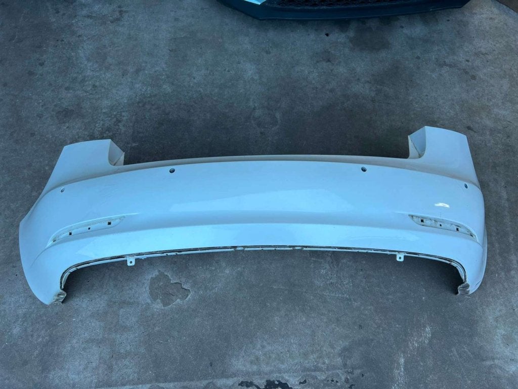 achterbumper tesla model 3 6x pdc 1083983-00-h wit 2019+, Overige automerken, Tesla, Achter, Bumper