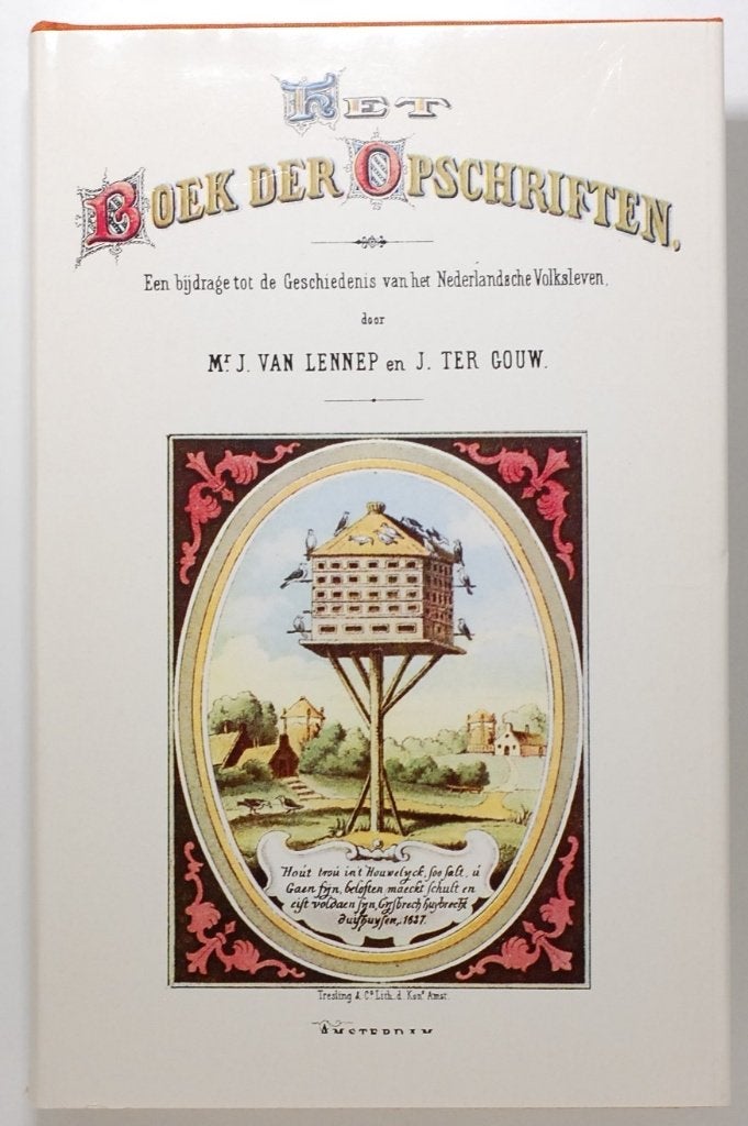 Het Boek der Opschriften - M.J. van Lennep en J. ter Gouw, 19e eeuw, Verzenden, M.J. van Lennep en J. ter Gouw, Zo goed als nieuw