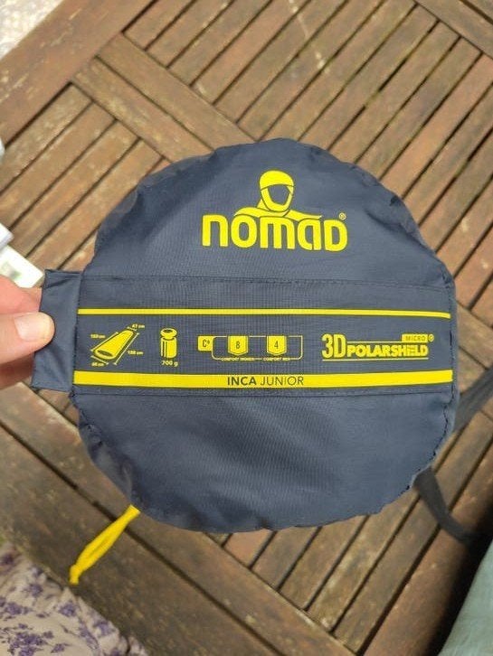 Nomad Inca Junior Slaapzak - Ideaal voor Kinderen, Caravans en Kamperen, Slaapzakken, Ophalen of Verzenden, Zo goed als nieuw
