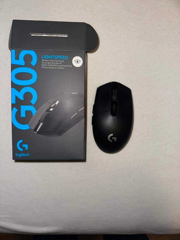 Logitech G305 Lightspeed Muis, Computers en Software, Muizen, Verzenden, Zo goed als nieuw
