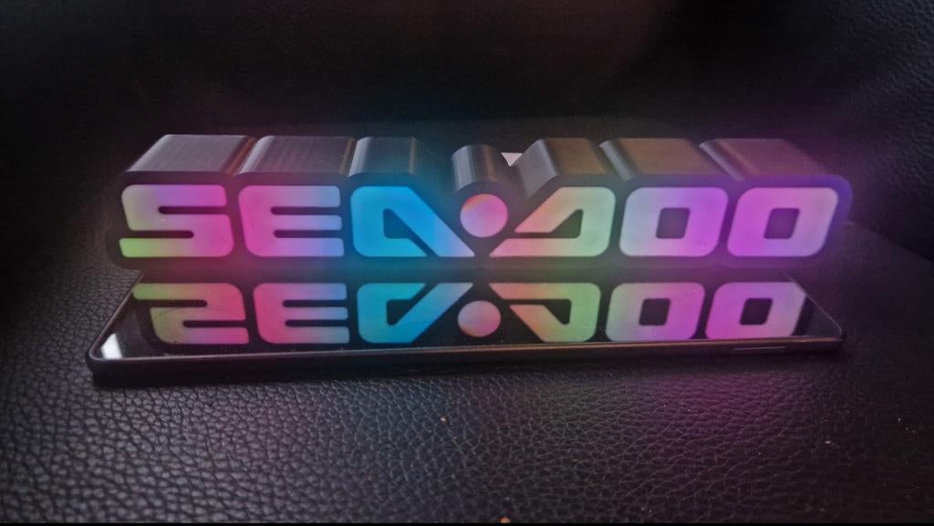 Seadoo licht bord., Verzamelen, Merken en Reclamevoorwerpen, Ophalen of Verzenden, Nieuw, Reclamebord