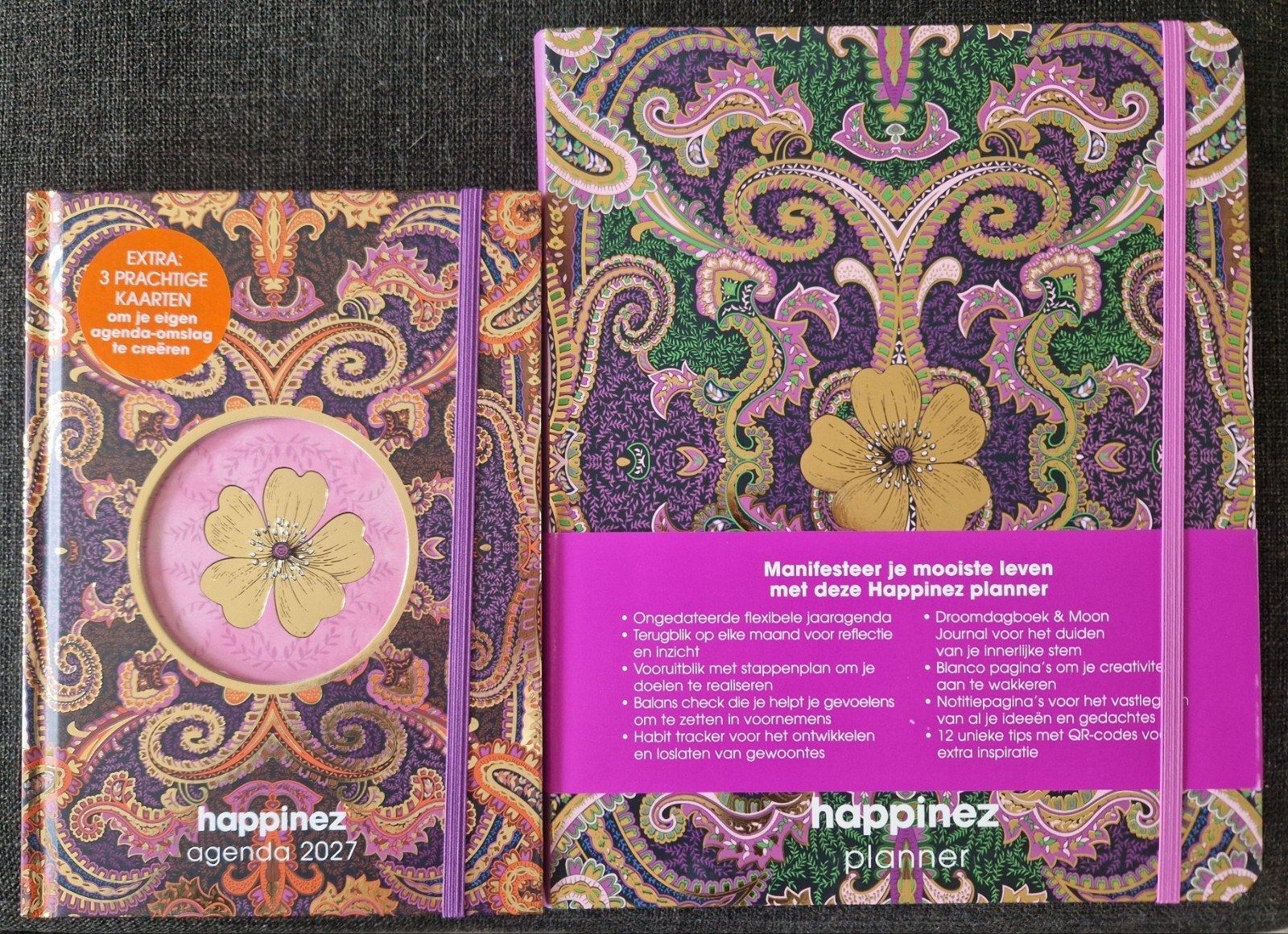 Happinez Agenda 2027 + Planner, Diversen, Ophalen of Verzenden, Nieuw