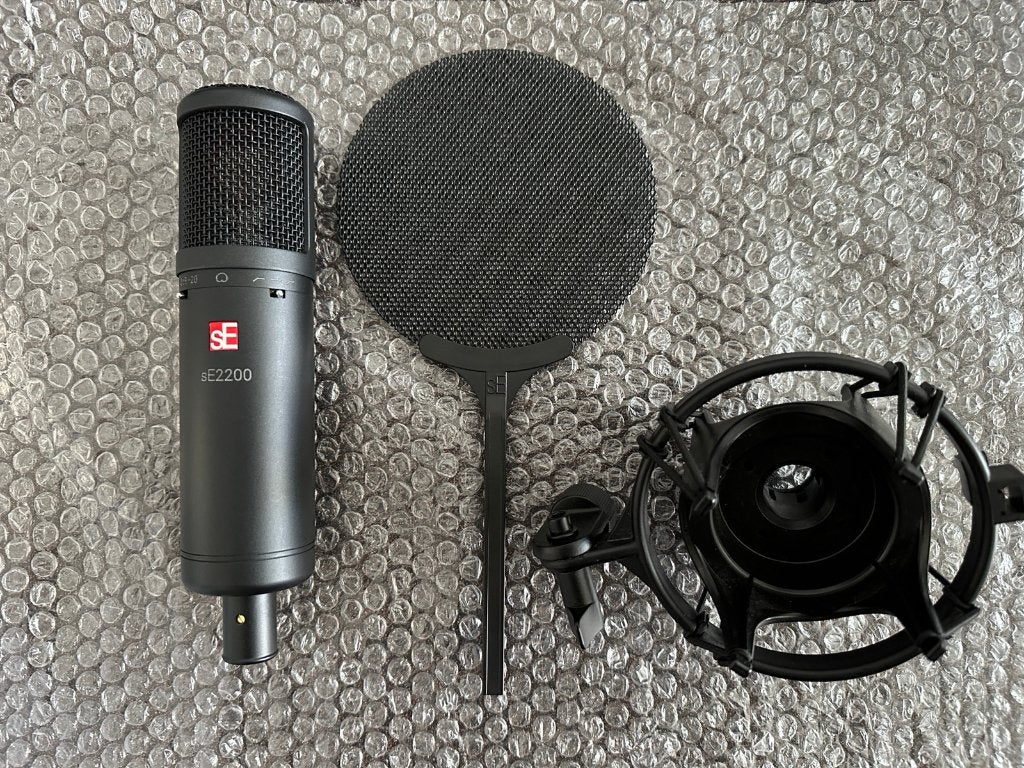 SE Electronics SE2200, 2 stuks beschikbaar, Ophalen of Verzenden, Zo goed als nieuw, Studiomicrofoon