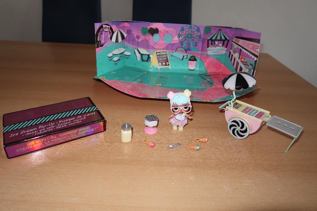 L.O.L. surprise furniture serie 2 ice cream pop - up , compl, Ophalen of Verzenden, Zo goed als nieuw, Overige typen