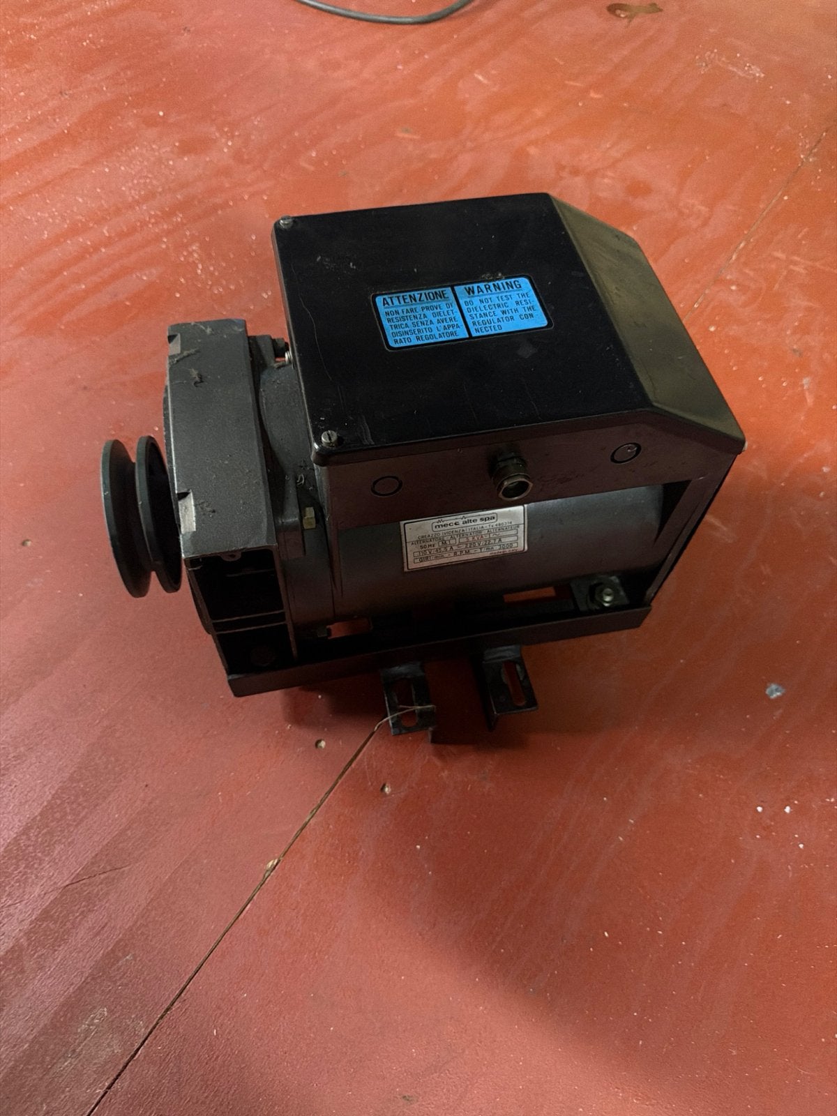 Mecce Alte Spa Alternator 5 KVA - 3000 RPM, Ophalen, Gebruikt, Overige typen, 1800 rpm of meer