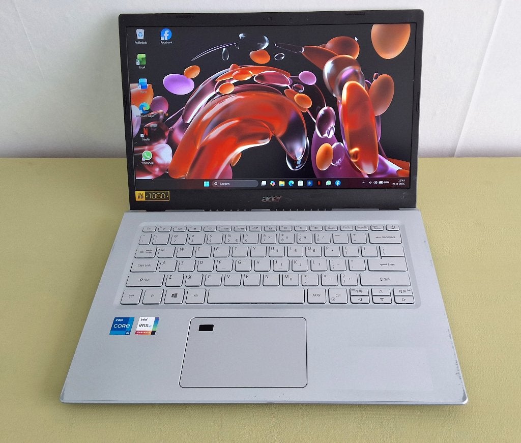 14 inch - Jonge  Aspire 5 -  Core i5 laptop , Office - W.11, Computers en Software, 256 GB, Qwerty, 8 GB, 14 inch