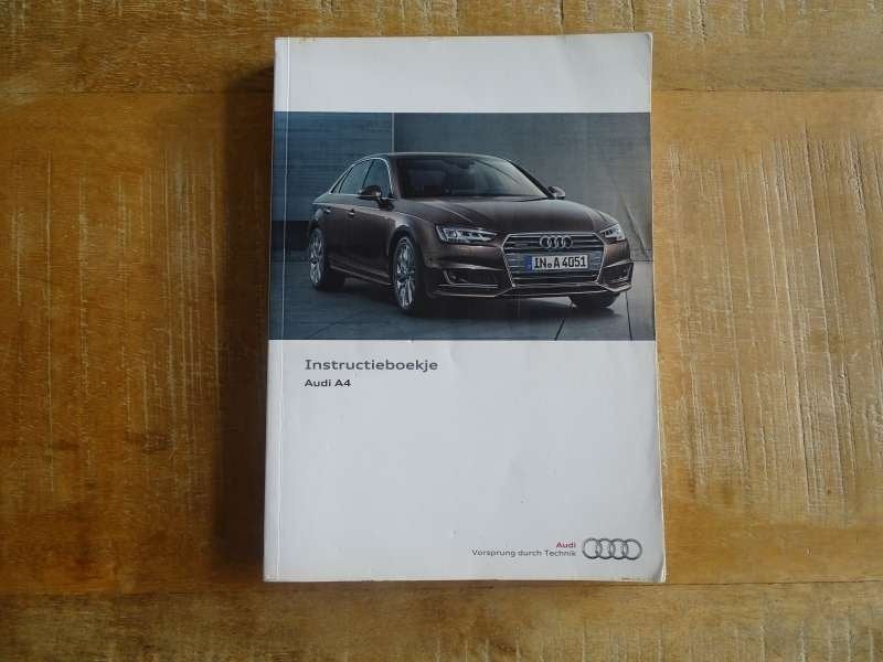 Audi A-4 Handleiding - Instructieboek - Origineel - NL Boek, Verzenden