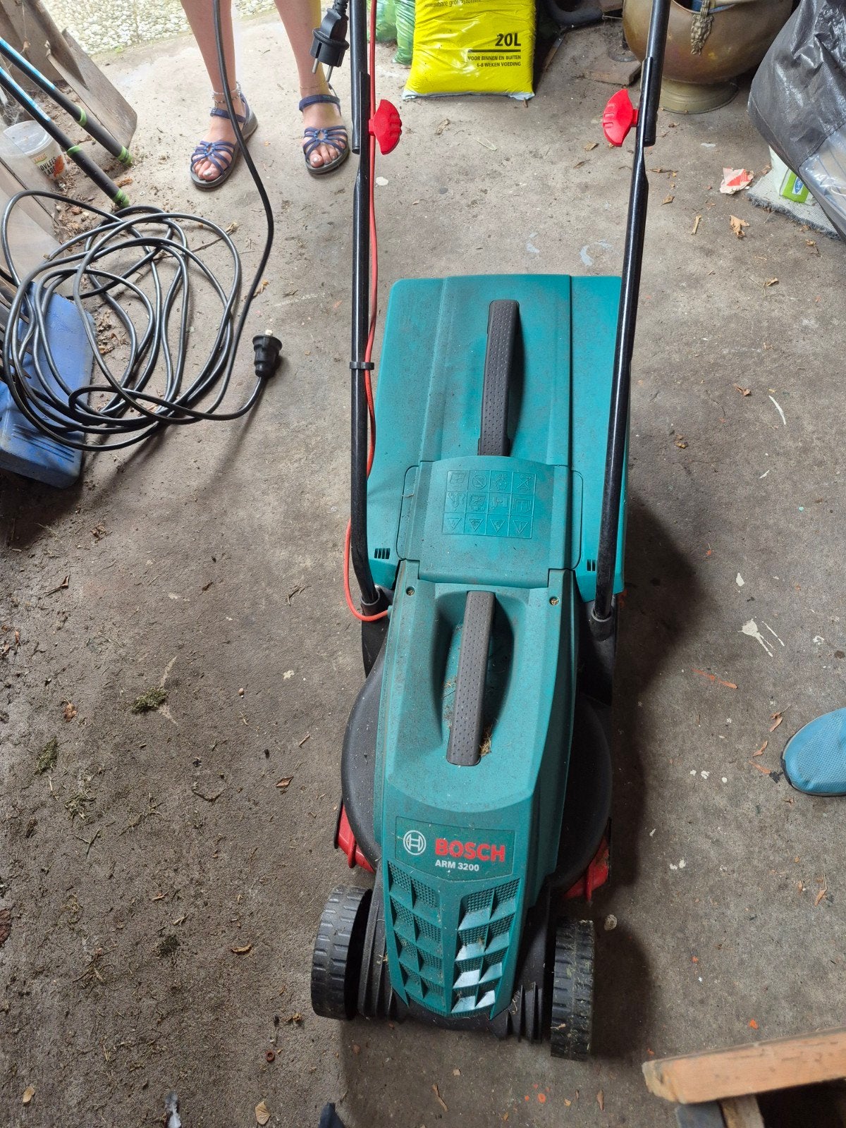 Bosch ARM 3200 Elektrische Grasmaaier, Ophalen, Cirkelmaaier, Gebruikt, Elektrische grasmaaier