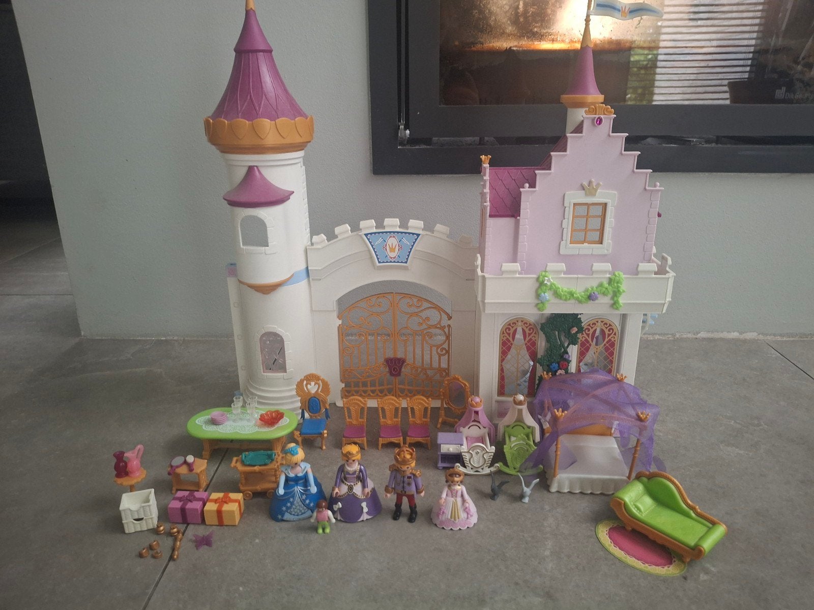 Playmobil kasteel, Kinderen en Baby's, Speelgoed | Playmobil, Ophalen of Verzenden, Zo goed als nieuw