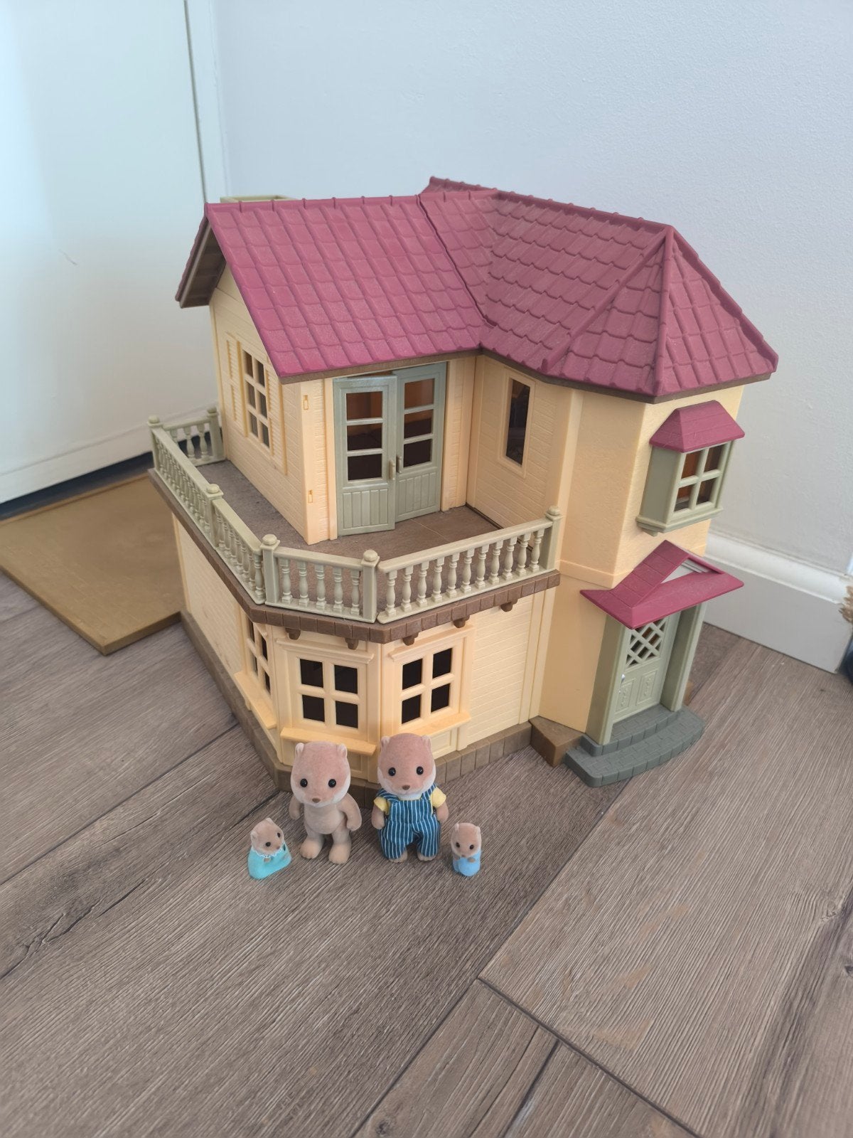 Sylvanian Families Groot Huis met Familie en Meubels, Ophalen of Verzenden, Gebruikt, Jongen of Meisje