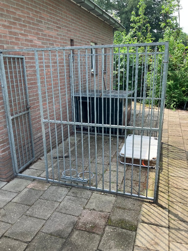 zware degelijke hondekennel met geisoleerd winternachthok, Ophalen, 110 cm of meer, Minder dan 65 cm