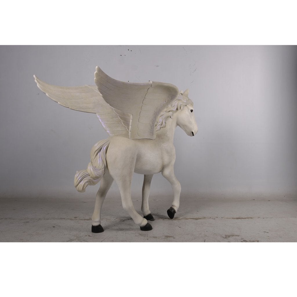 Pegasus Horse 4ft. - Decoratie Paard - 142 cm, Ophalen, Nieuw, Overige soorten, Beeldje of Figuurtje