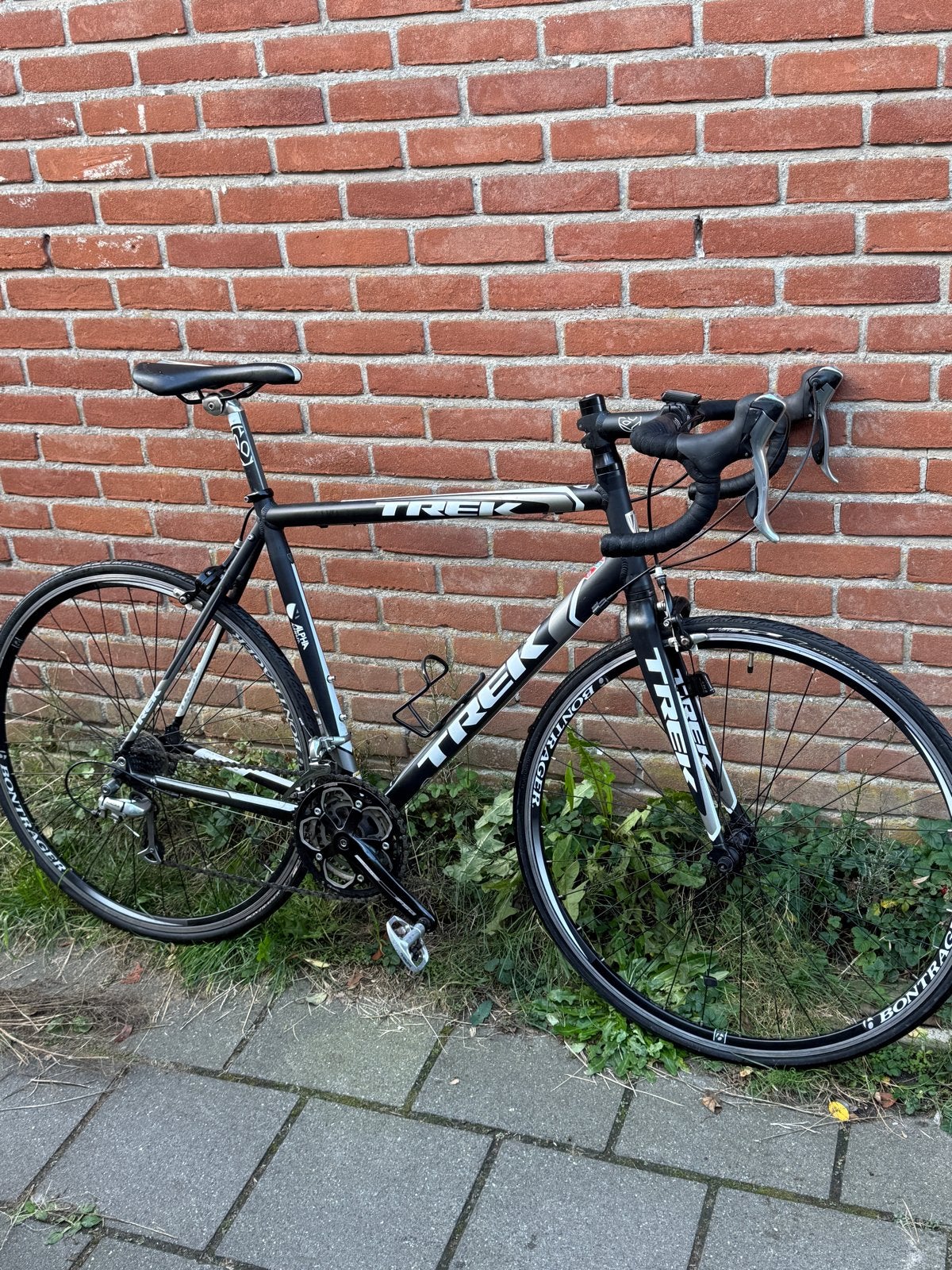 Trek Alpha Racefiets Maat L - carbon fork- als nieuw, 28 inch, Aluminium, Zo goed als nieuw, 15 tot 20 versnellingen