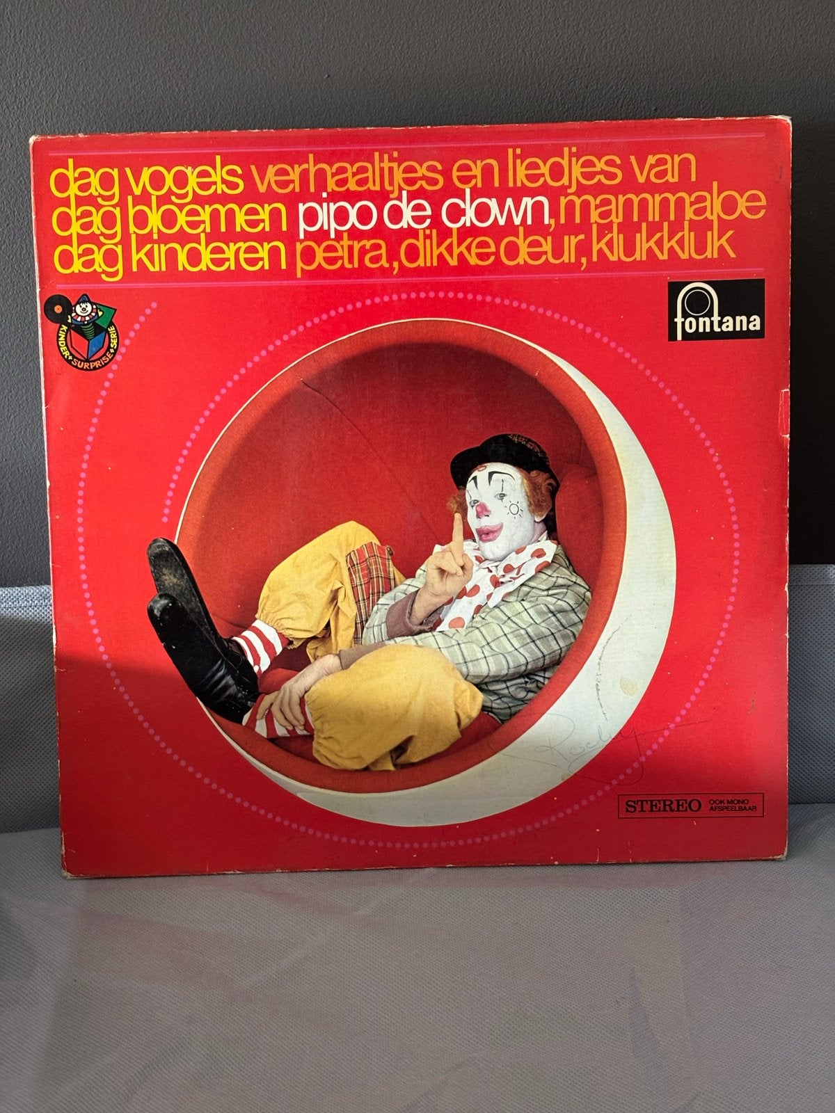Pipo de Clown Dag Vogels, Dag Bloemen, Dag Kinderen LP, Complilatie, Ophalen of Verzenden, Gebruikt, 12 inch