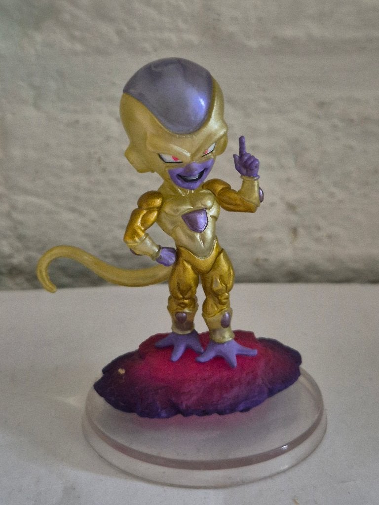 DRAGON BALL golden FRIEZA ultimate grade mini figure, 1 speler, Ophalen of Verzenden, Gebruikt, Vanaf 3 jaar