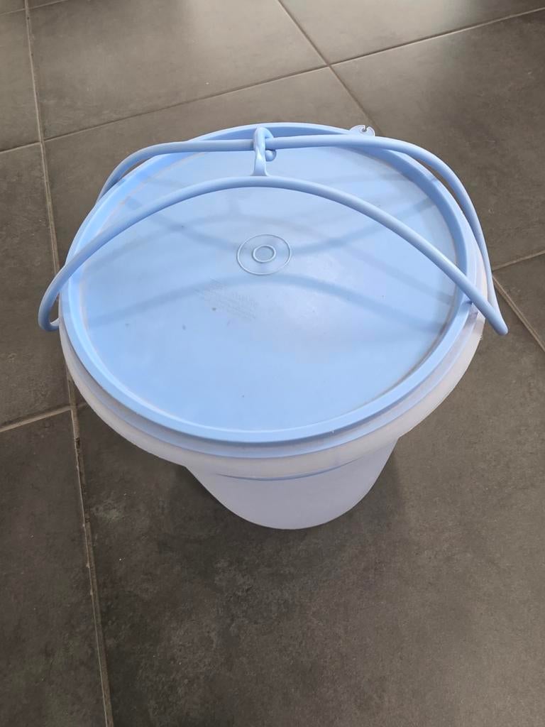 Tupperware was emmer, Ophalen, Zo goed als nieuw, Blauw, Overige typen
