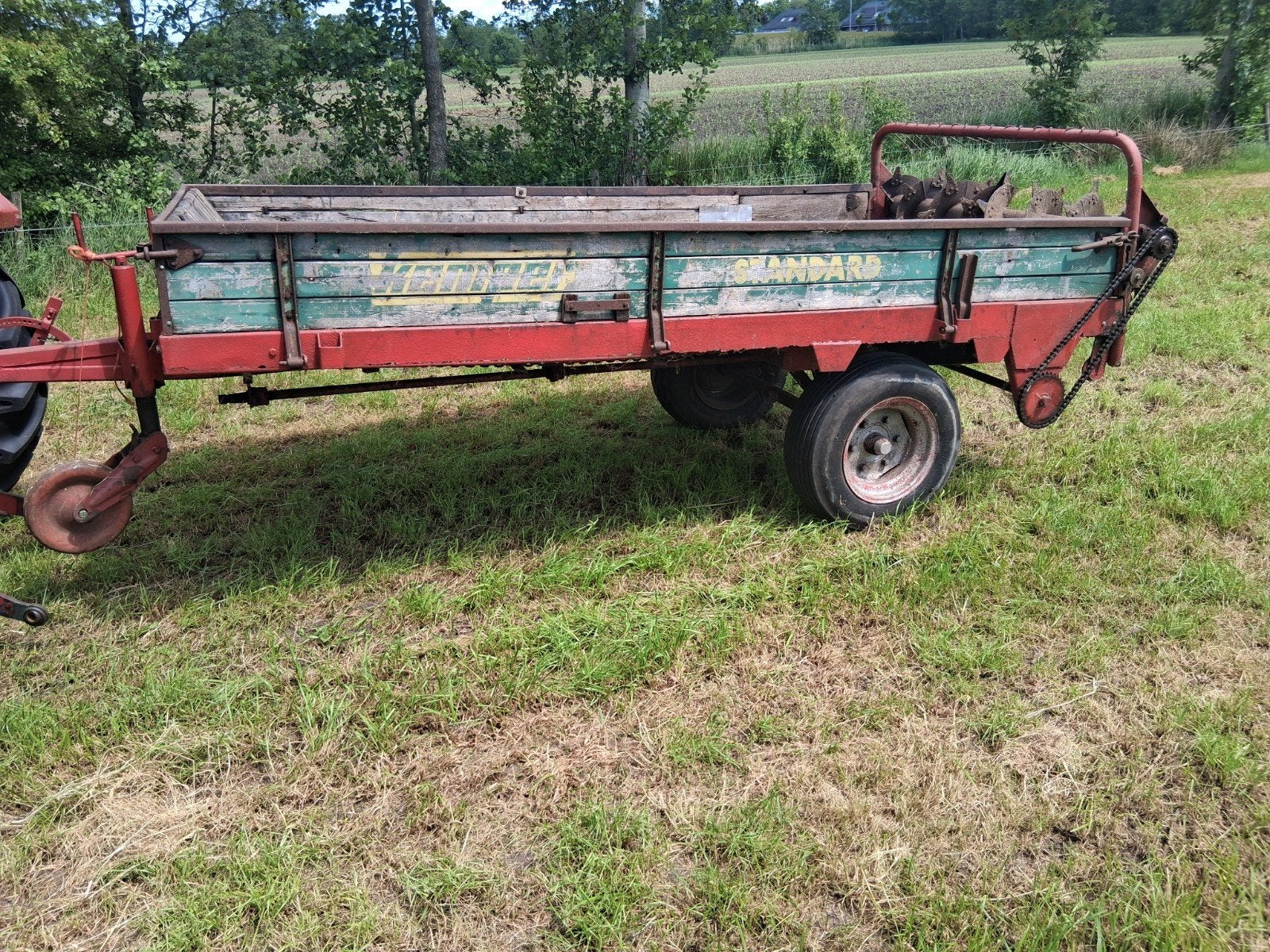 Kemper Universal Mestwagen, Meststrooier, Mestverspreider, Ophalen, Gewasbescherming en Bemesting