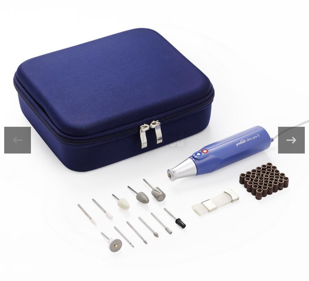 Promed Ultra Pro S pedicure / manicure apparaat ZGAN, Ophalen of Verzenden, Zo goed als nieuw, Krultang of Stijltang