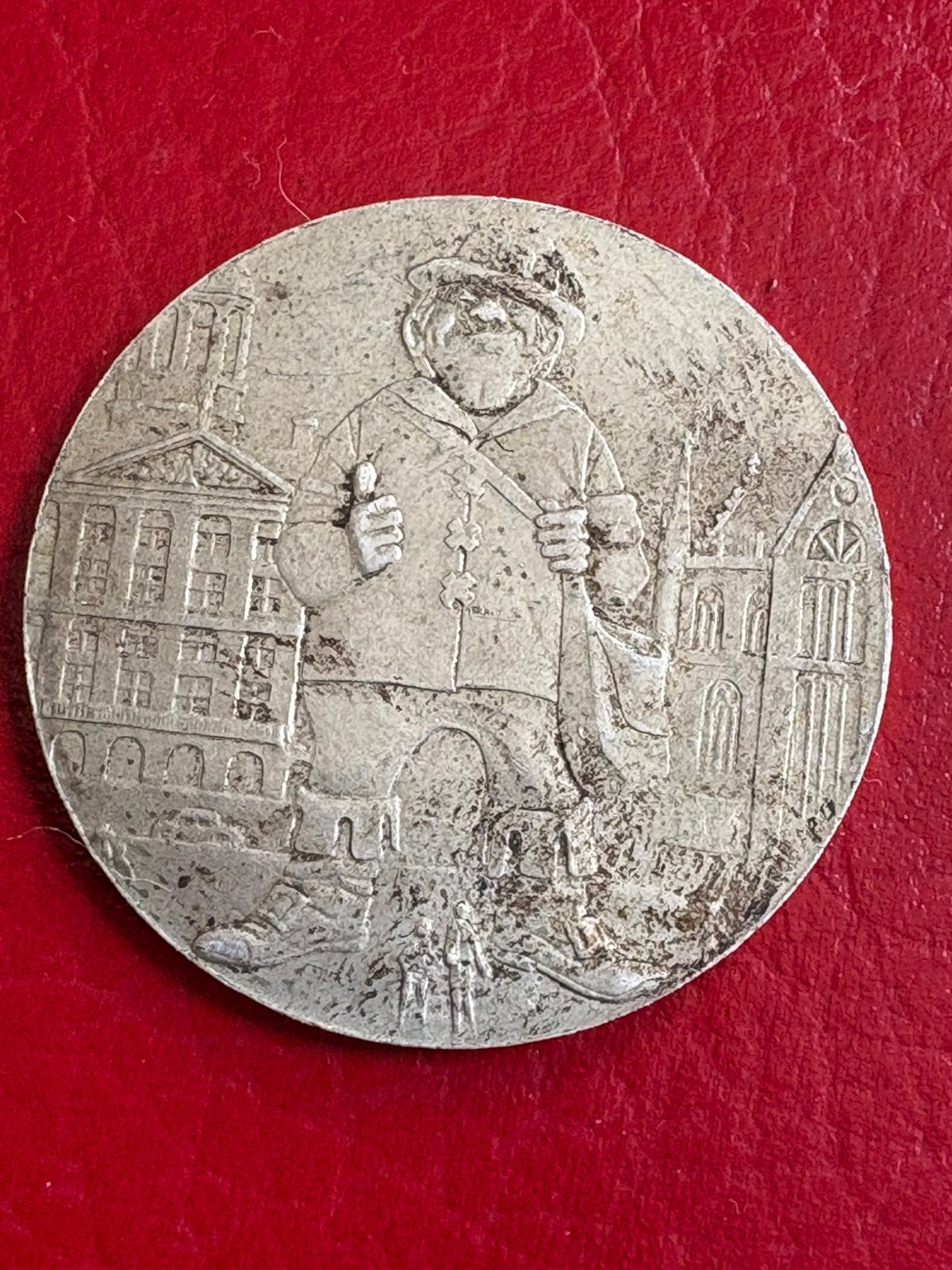 Amsterdam reuzenstad munt, Ophalen of Verzenden, Vóór koninkrijk, Losse munt, Zilver