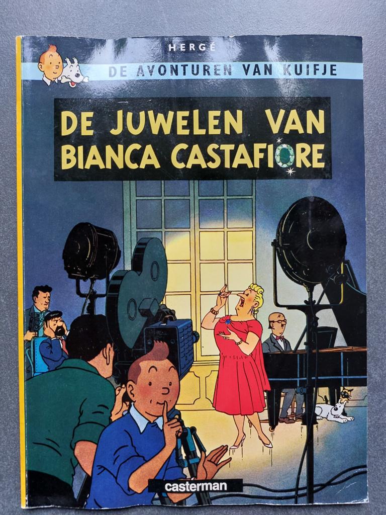 Kuifje: De Juwelen van Bianca Castafiore (1963), Boeken, Eén stripboek, Ophalen of Verzenden, Gelezen, Hergé