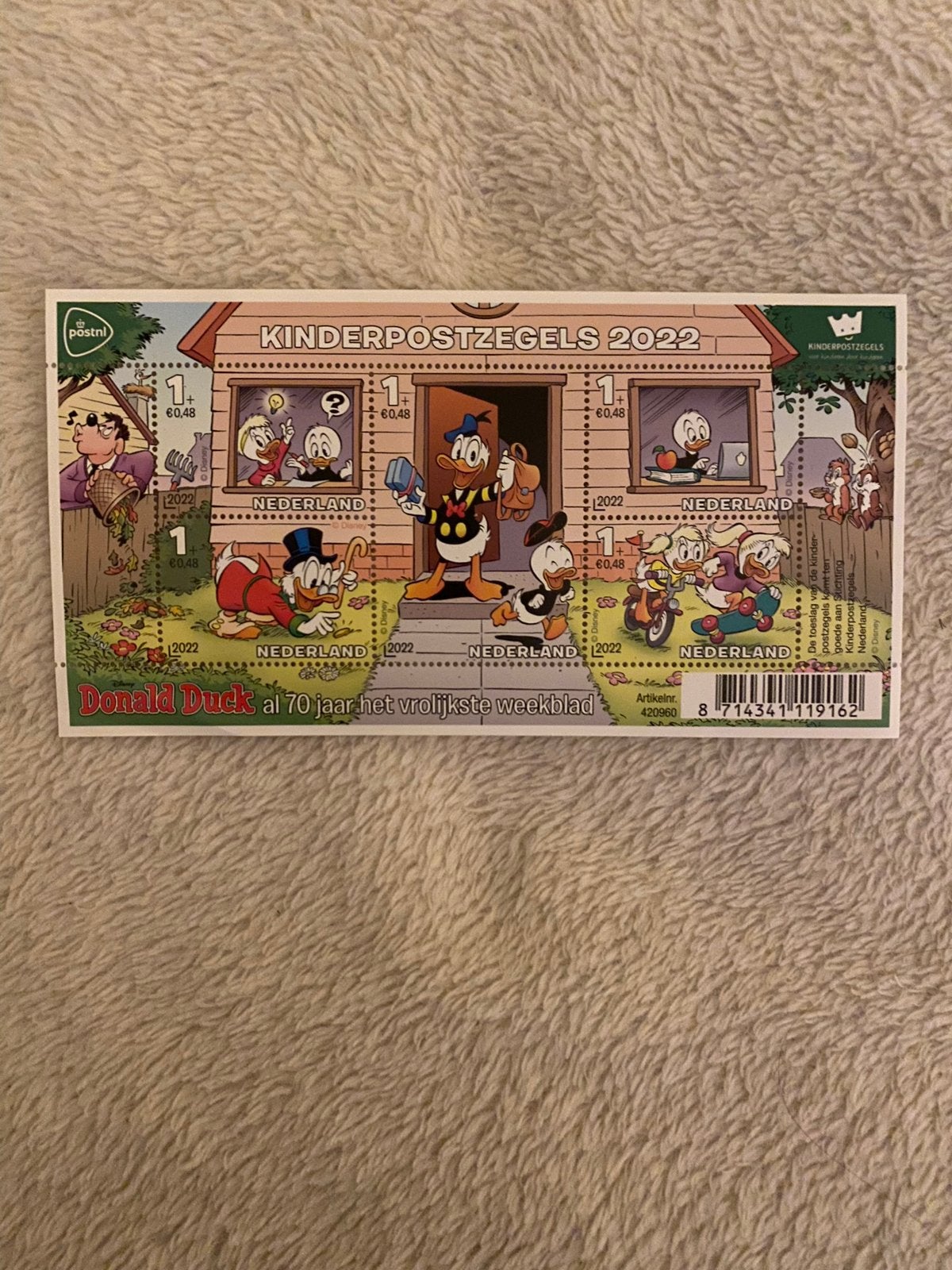 Postzegels DONALD DUCK 2022, nieuw!, Ophalen of Verzenden, Na 1940