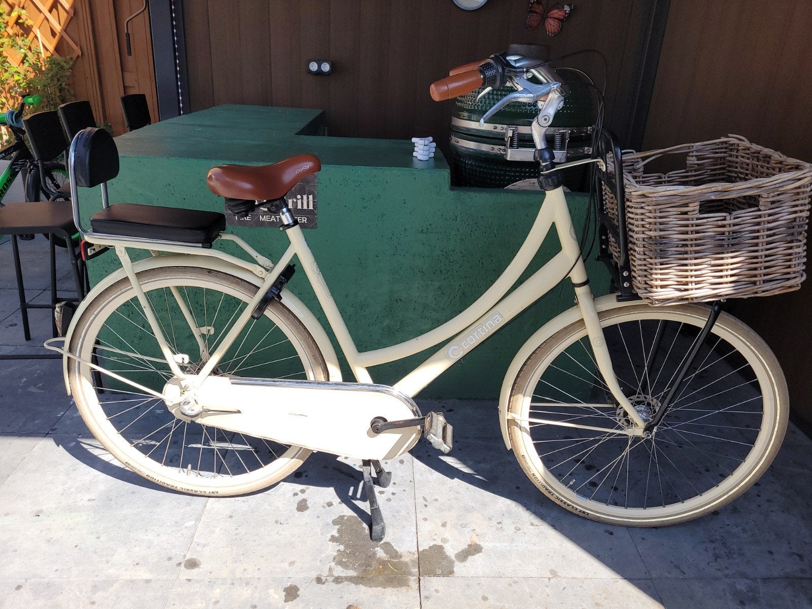 Cortina mama / moeder fiets met mand, Fietsen en Brommers, Velgrem, Versnellingen, Ophalen, Overige merken