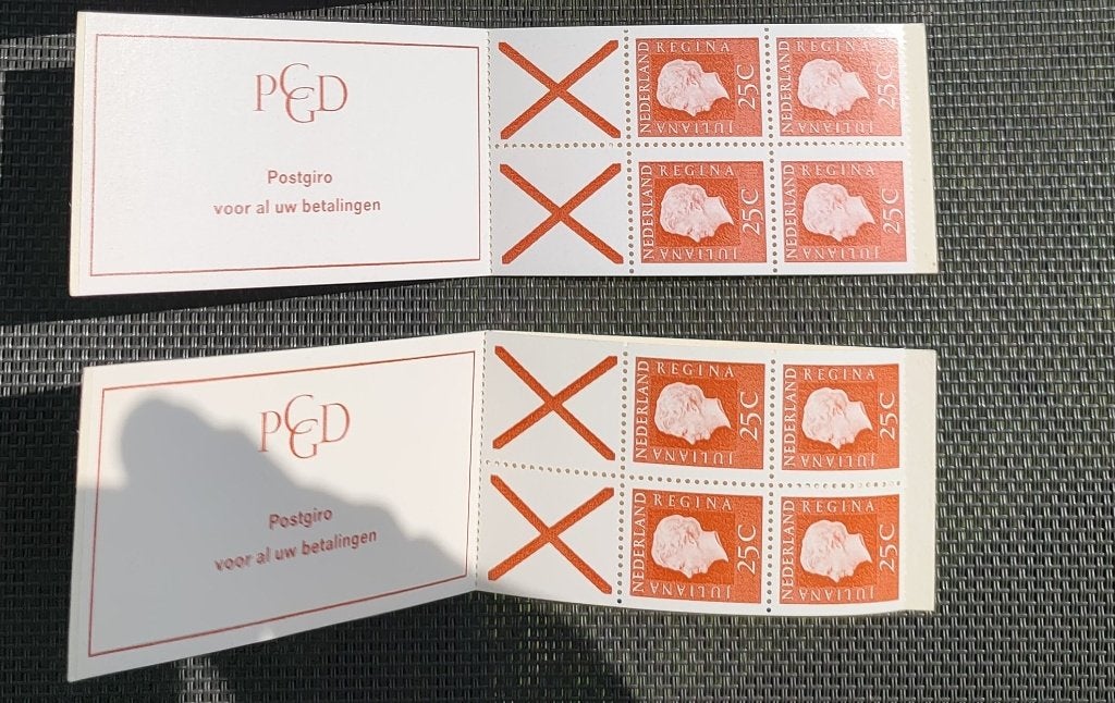 Postzegelboekje Juliana 25 cent Postfris Automaatboekje, Ophalen of Verzenden, Na 1940, Postfris