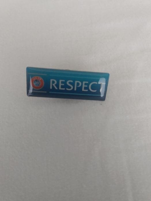 Speldje Respect nieuw UEFA, Ophalen of Verzenden, Nieuw, Buitenlandse clubs, Overige typen
