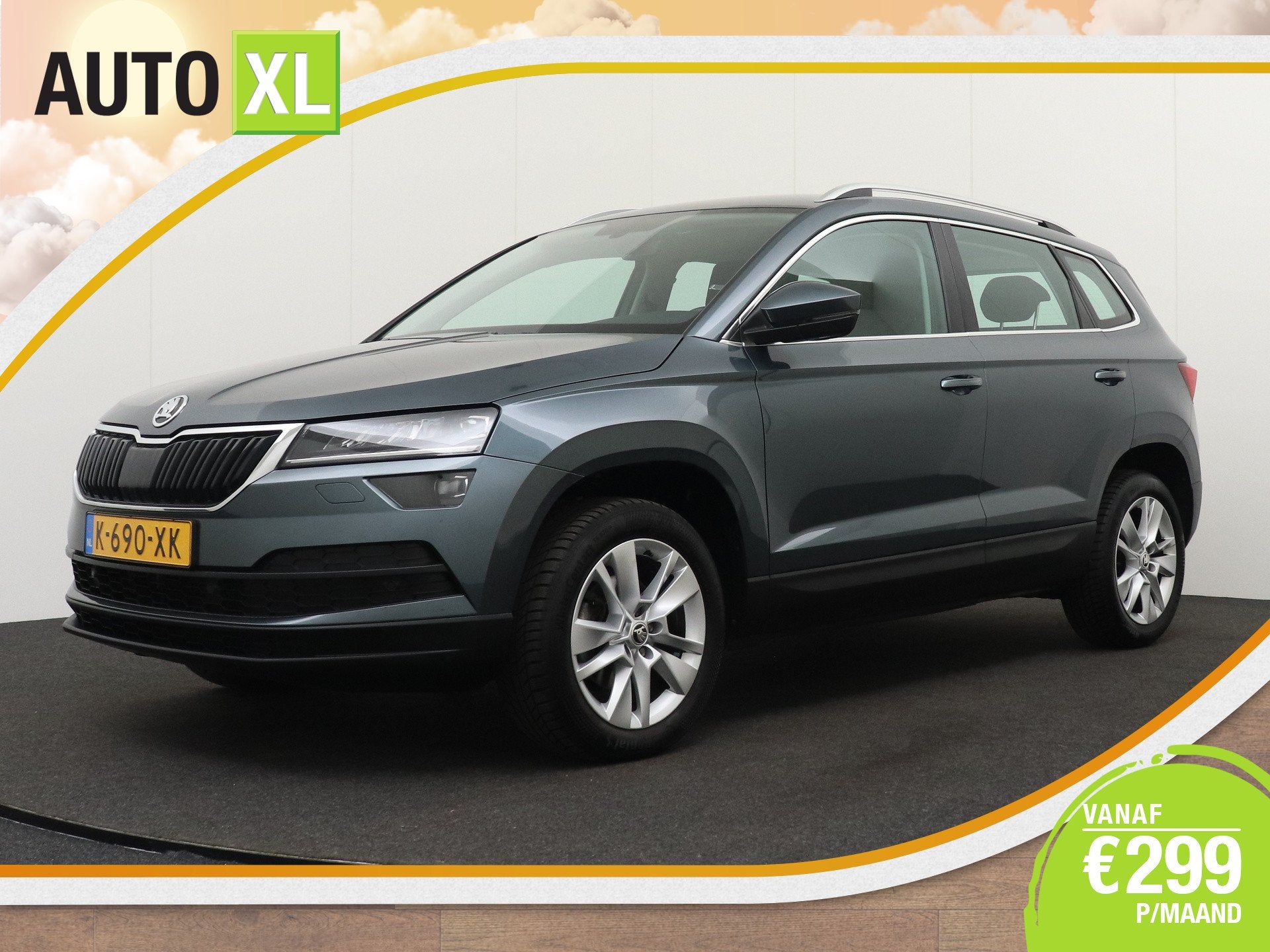Skoda Karoq 1.5 150 PK Aut TSI Business Sport El.Trekhaak Ca, Auto's, Dealer onderhouden, Stof, Bedrijf, 19 km/l