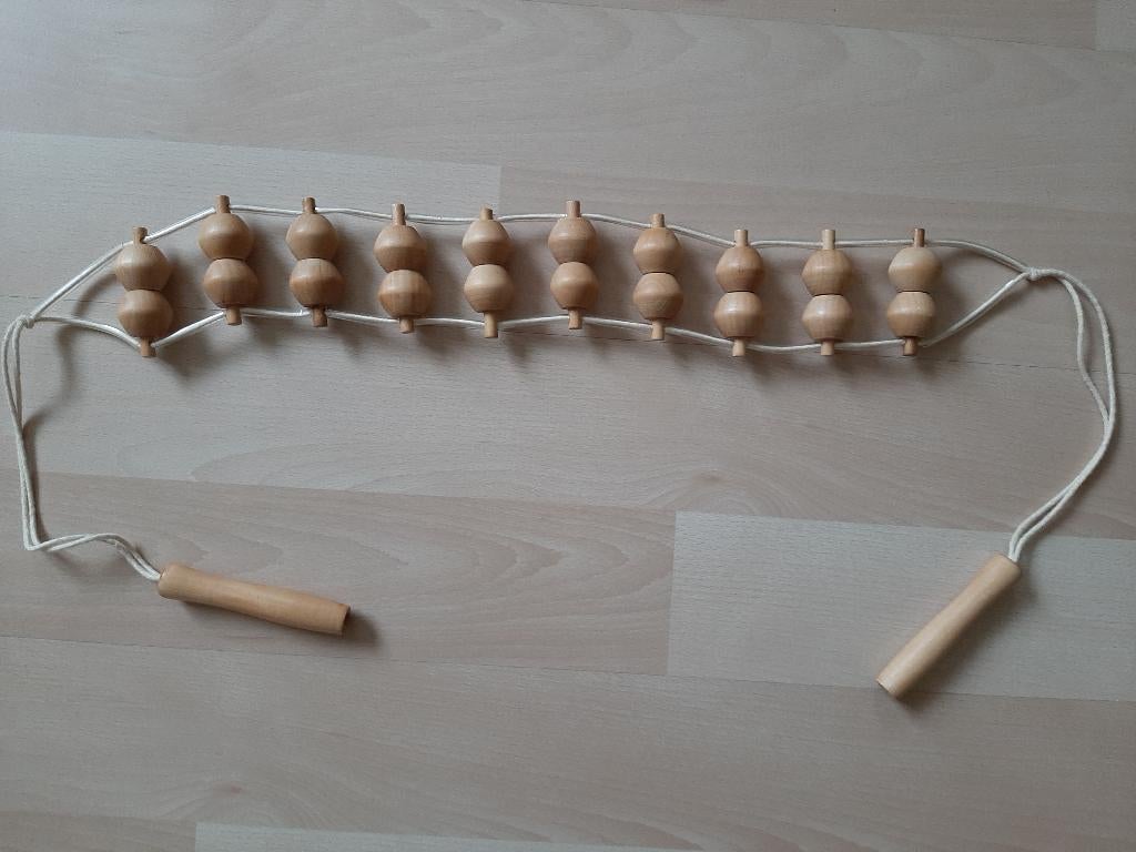 Massage Roller, Hout, 126 cm, Ophalen of Verzenden, Gebruikt, Overige typen