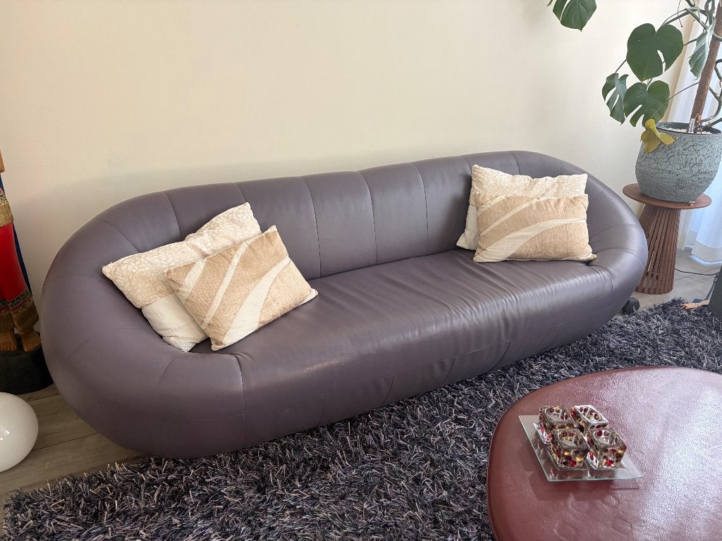 Design bank Deadgood Capsule, Huis en Inrichting, Banken | Bankstellen, Ophalen, Minder dan 75 cm, Driepersoons, Leer