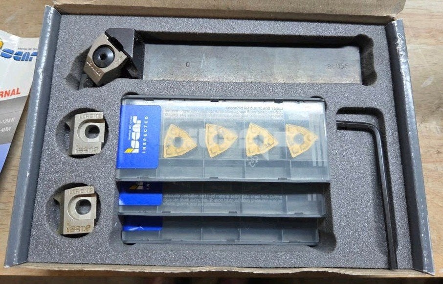 iscar hard touch set, Doe-het-zelf en Verbouw, Ophalen of Verzenden, Nieuw, Metaaldraaibank