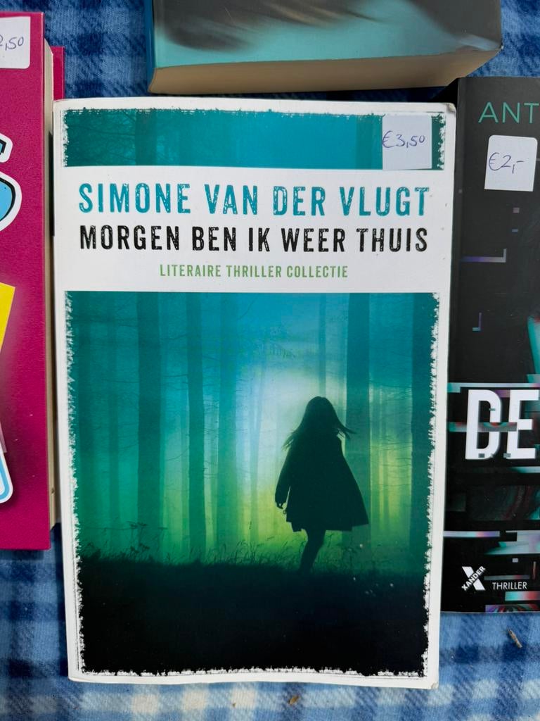 Morgen ben ik weer thuis, simone van der vlugt, Boeken, Ophalen, Zo goed als nieuw