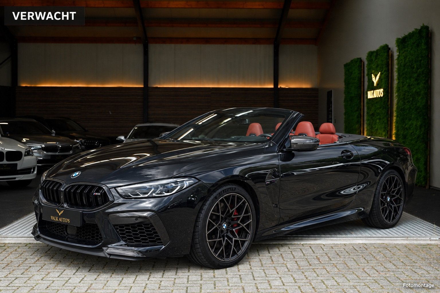 BMW 8-serie M8 Competition Cabrio - Carbon - Bowers & Wilkin, Automaat, Gebruikt, Cabriolet, Zwart