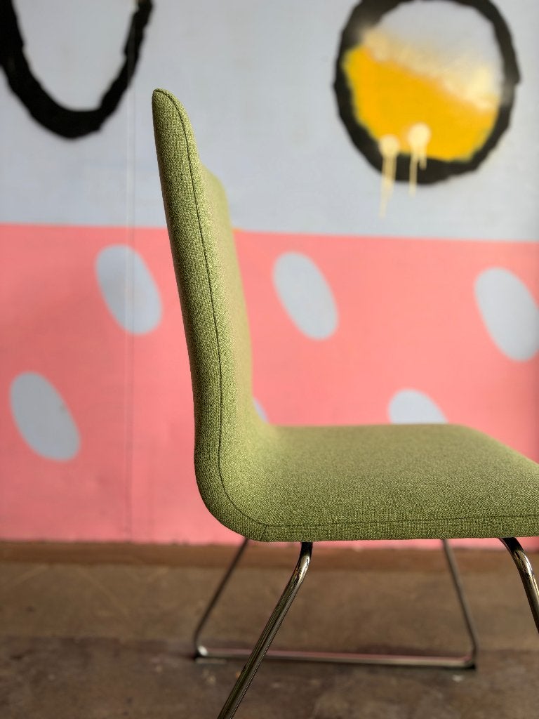 IKEA Volfgang eetkamerstoelen nieuw gestoffeerd!, Huis en Inrichting, Ophalen, Twee, Overige kleuren, Zo goed als nieuw