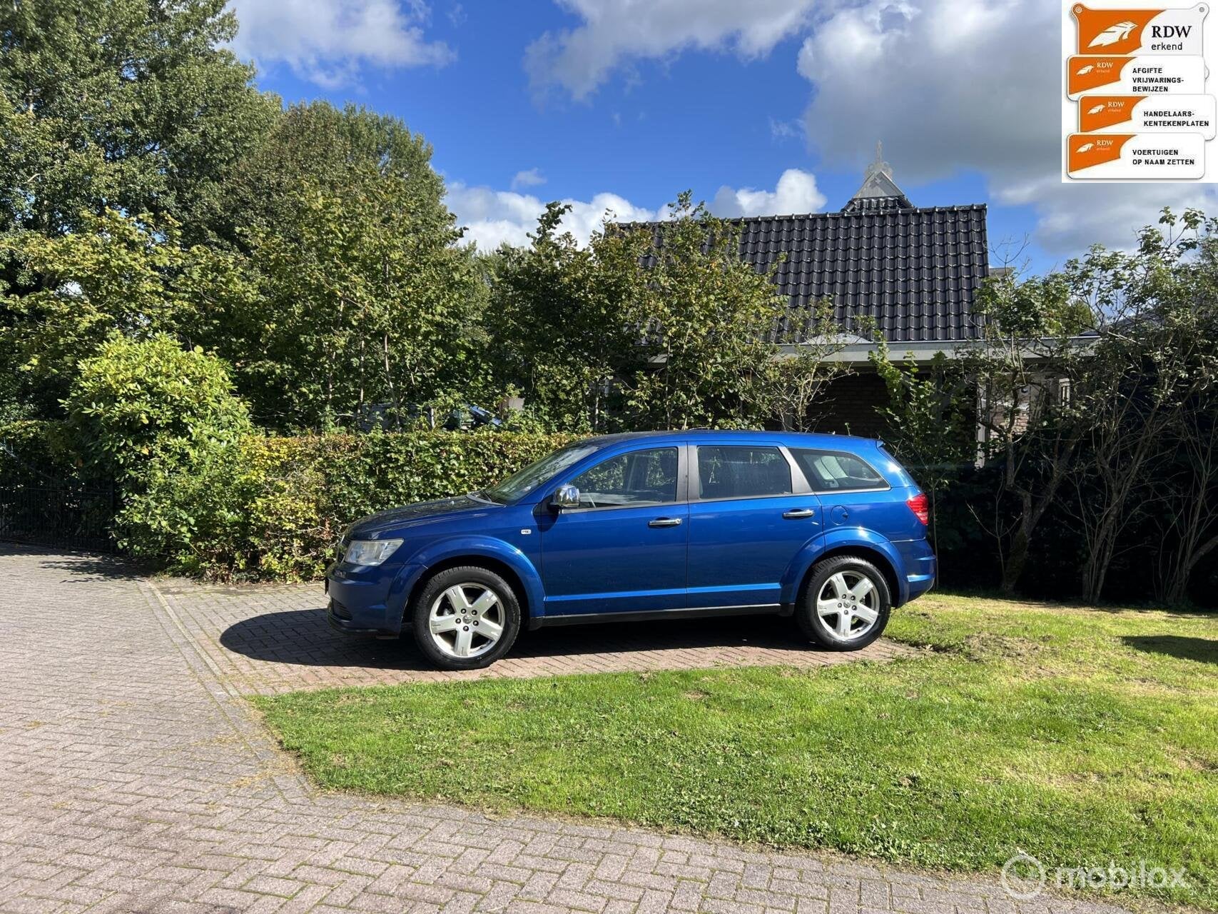 Dodge Journey 2.4 SE Airco bj 2008 nieuwe apk, Auto's, 450 kg, Gebruikt, 4 cilinders, Bedrijf